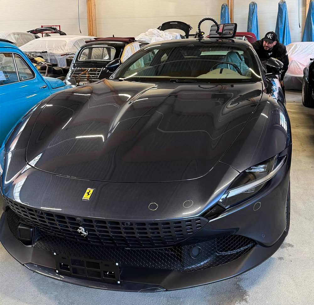 Car  PDR repair detailing